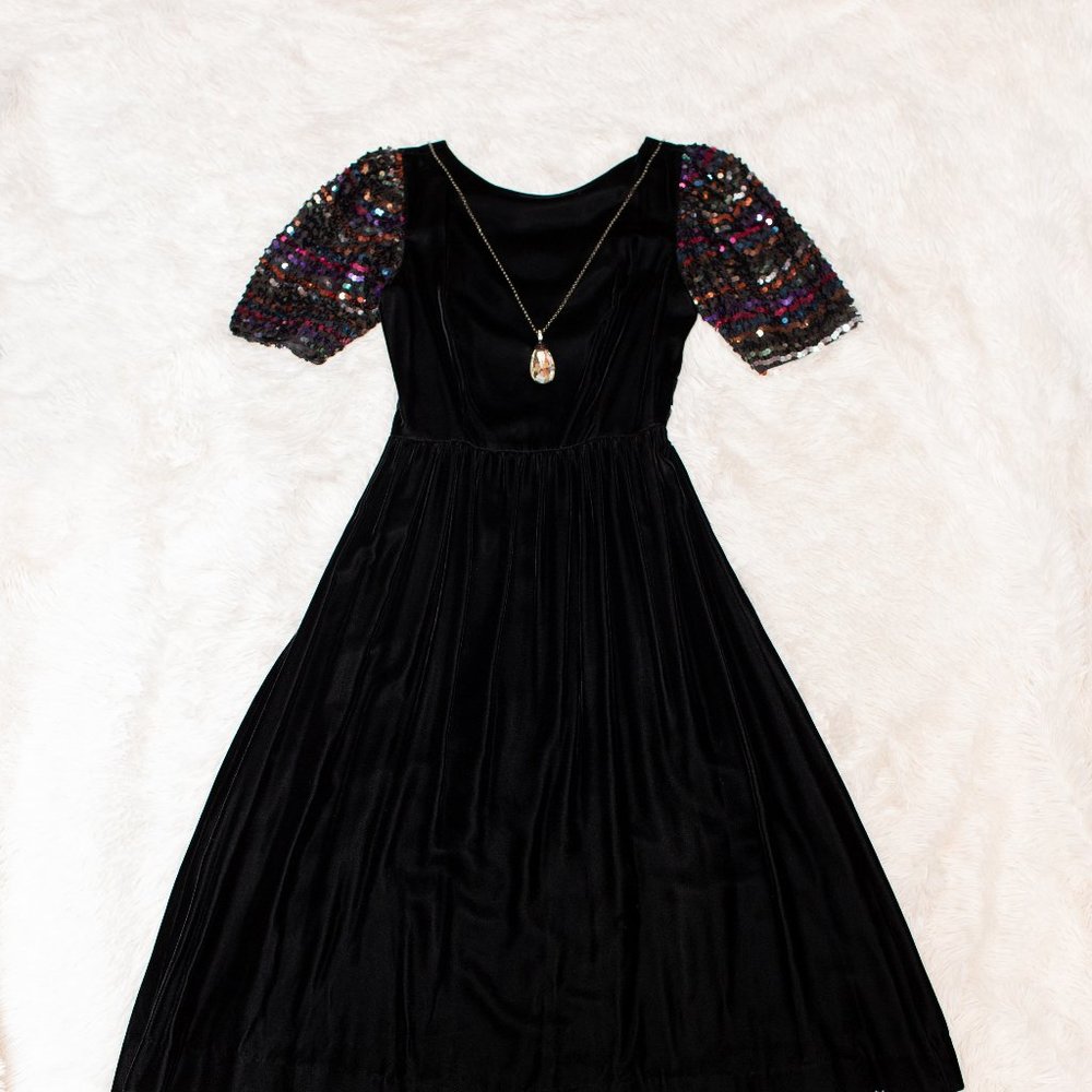 Ricki Lang for NUIT Velvet Party Dress